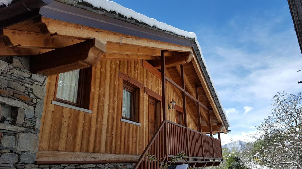 Eco Chalet Maison Dominique Challand-Saint-Anselme Екстериор снимка