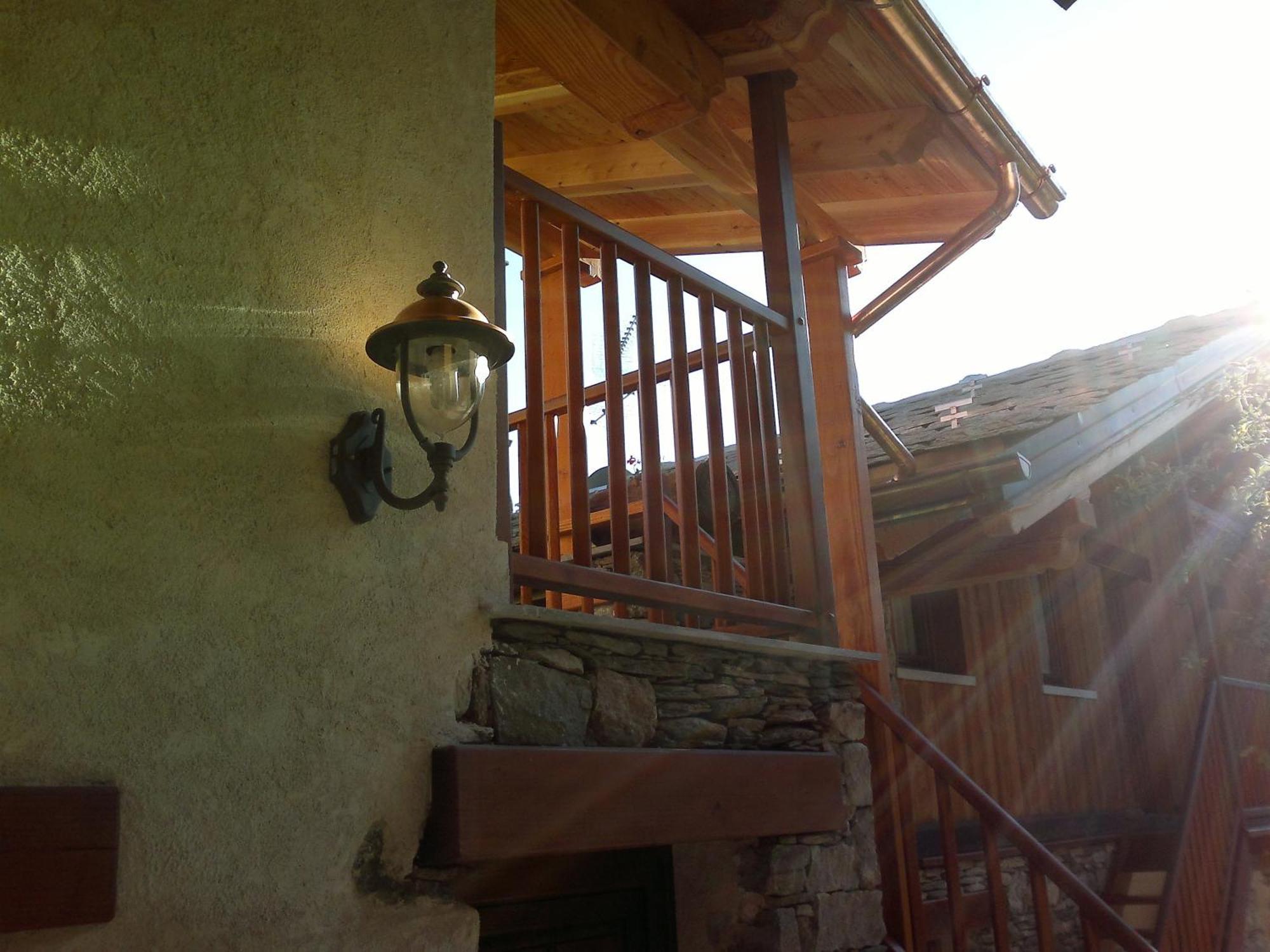 Eco Chalet Maison Dominique Challand-Saint-Anselme Екстериор снимка