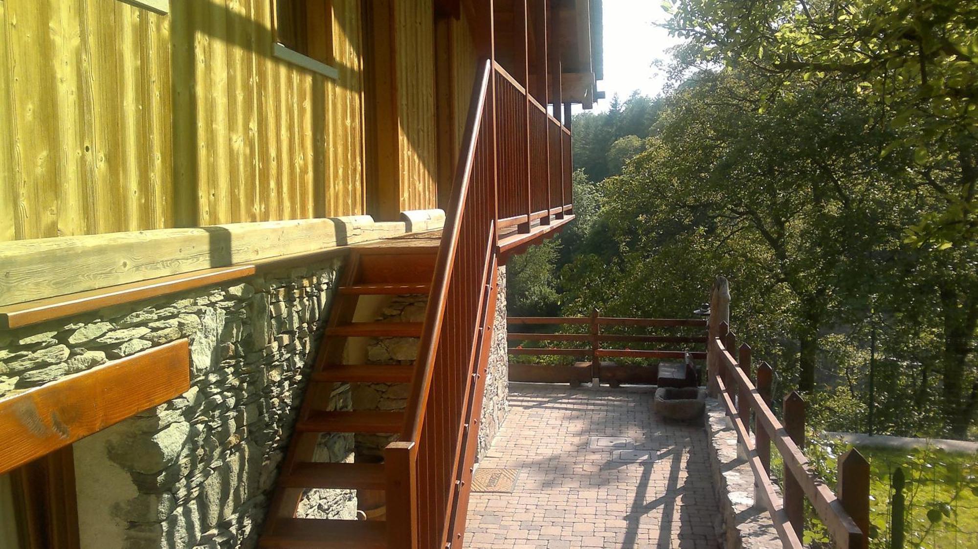Eco Chalet Maison Dominique Challand-Saint-Anselme Екстериор снимка